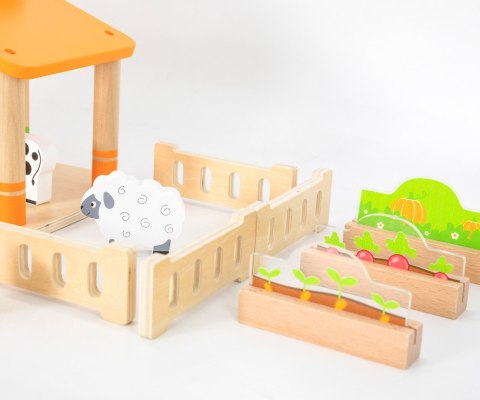 Viga Viga 44804 Drewniana farma z akcesoriami