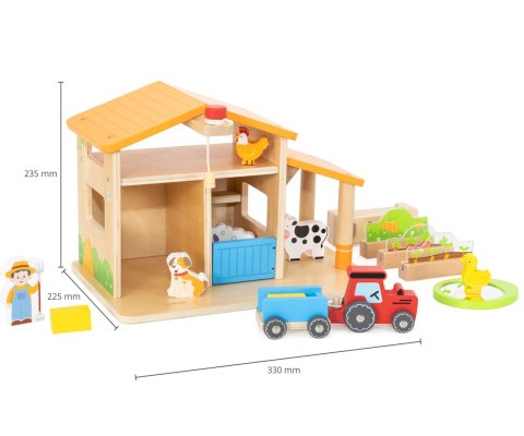 Viga Viga 44804 Drewniana farma z akcesoriami