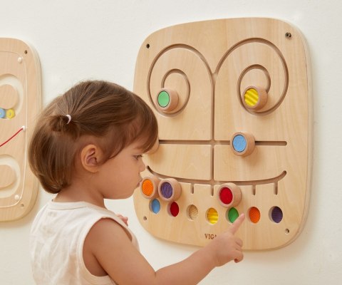 Viga Viga 44809FSC Tablica manipulacyjna - kolorowe ścieżki