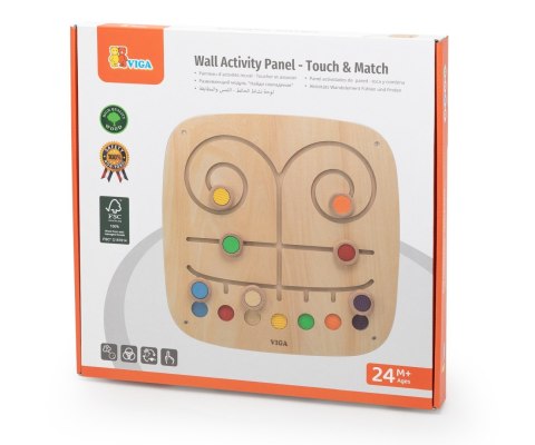 Viga Viga 44809FSC Tablica manipulacyjna - kolorowe ścieżki