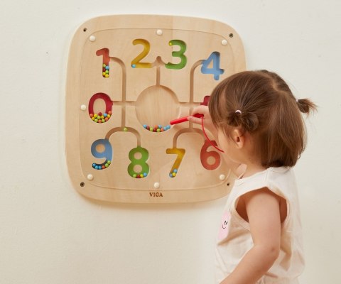Viga Viga 44811FSC Tablica edukacyjna - magnetyczna zabawa z liczbami