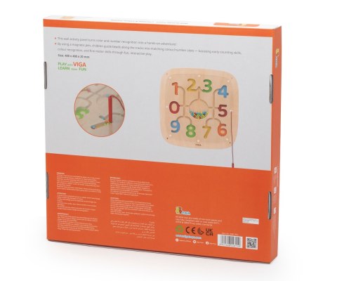 Viga Viga 44811FSC Tablica edukacyjna - magnetyczna zabawa z liczbami