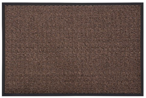 Wycieraczka do butów wejściowa pod drzwi 40x60 cm Neila brązowa