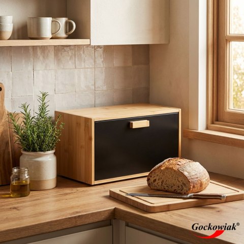 Chlebak pojemnik na pieczywo bambusowy CHARLES