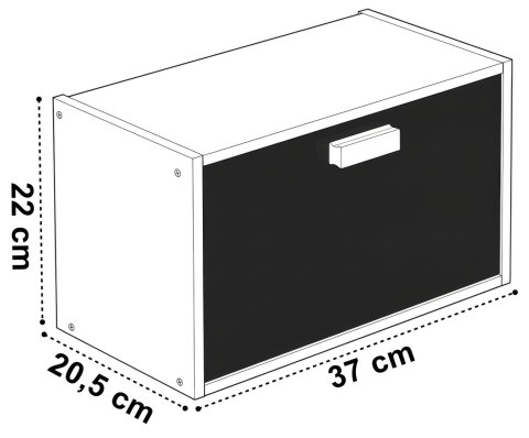 Chlebak pojemnik na pieczywo bambusowy CHARLES