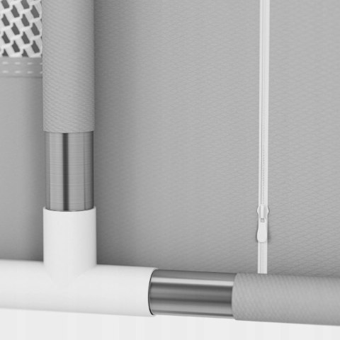 Kojec dla dzieci 126x126 cm suchy basen plac zabaw ogrodowy szary