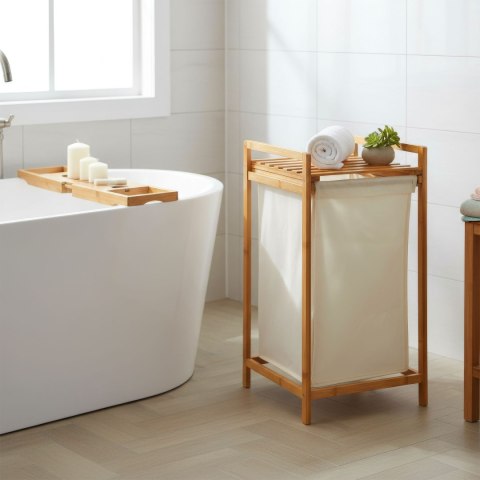 Kosz na pranie lub zabawki bambusowy HANOI 1 przegroda