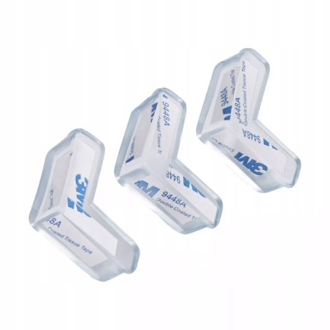 Przezroczyste zabezpieczenia narożników mebli 10 szt. ochrona dzieci