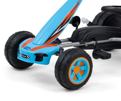 Milly Mally Gokart na pedały Viper Blue