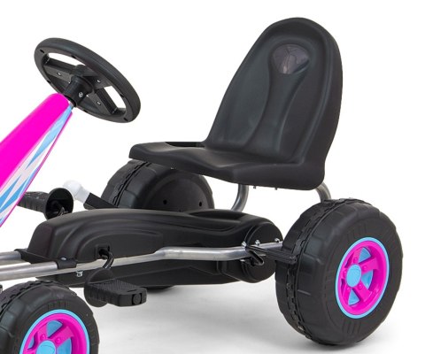 Milly Mally Gokart na pedały Viper Pink