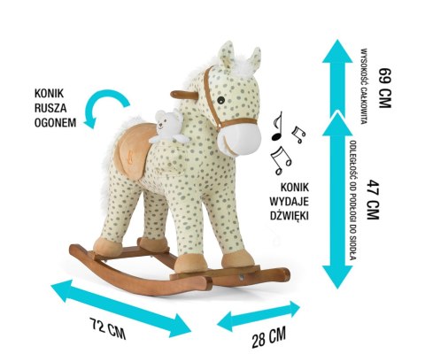 Milly Mally Milly Mally Koń Pony Gray Dot