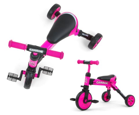 Milly Mally Rowerek 2w1 Grande Pink