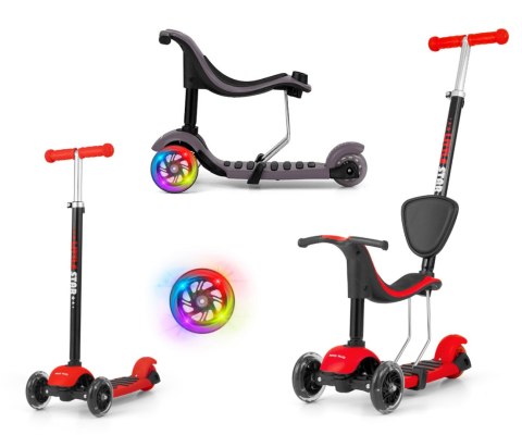 Milly Mally Scooter Little Star Red