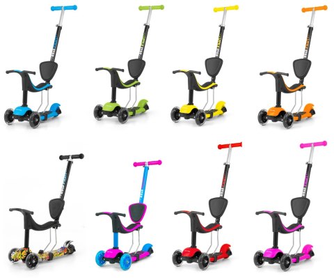 Milly Mally Scooter Little Star Red