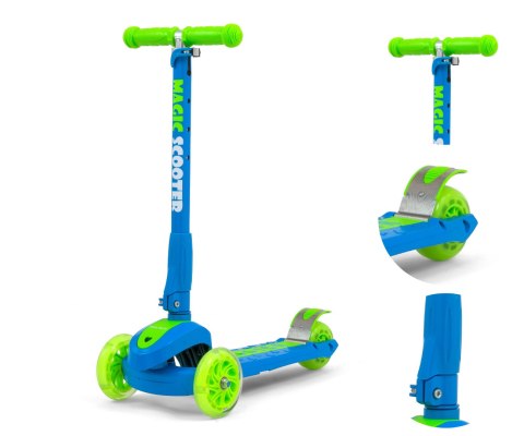 Milly Mally Scooter Magic Blue-Green