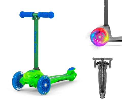 Milly Mally Scooter Zapp Green