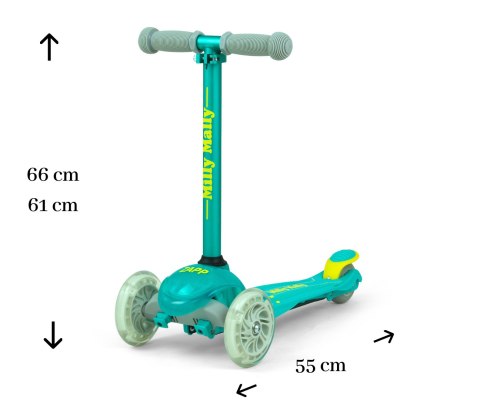 Milly Mally Scooter Zapp Mint
