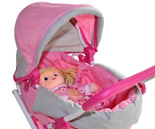 Milly Mally Milly Mally Wózek dla lalek Alice Prestige Pink