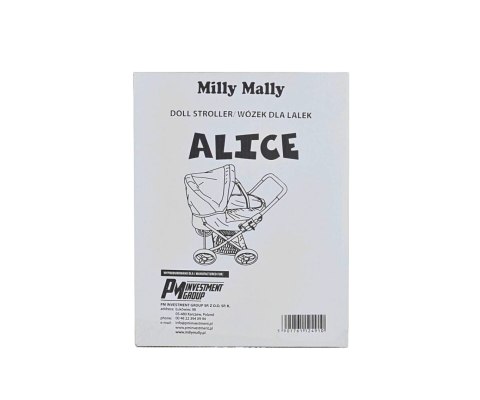 Milly Mally Wózek dla lalek Alice Prestige Pink