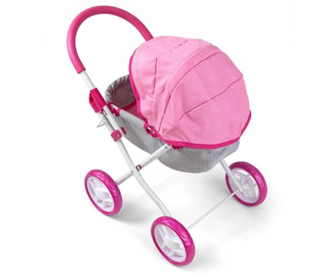 Milly Mally Wózek dla lalek Dori Prestige Pink