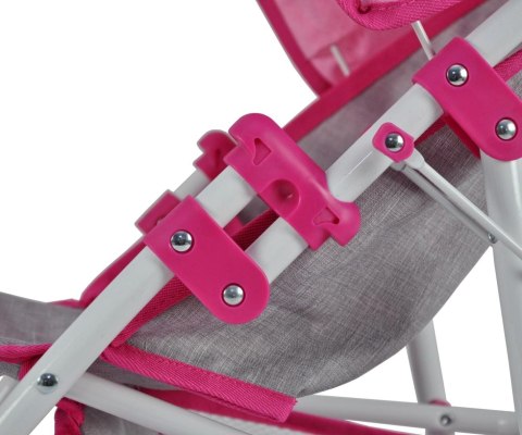 Milly Mally Wózek dla lalek Natalie Prestige Pink