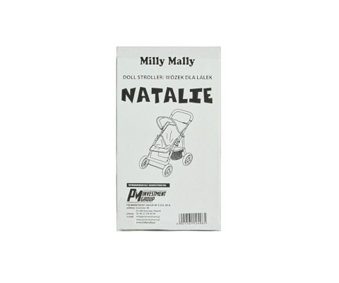 Milly Mally Wózek dla lalek Natalie Prestige Pink