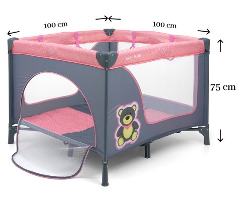 Milly Mally Kojec Fun Pink Bear