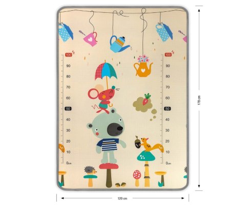 Milly Mally Milly Mally Mata piankowa zwijana Kinder Bear and Whales