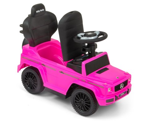 Milly Mally Pojazd z rączką MERCEDES G350d Pink