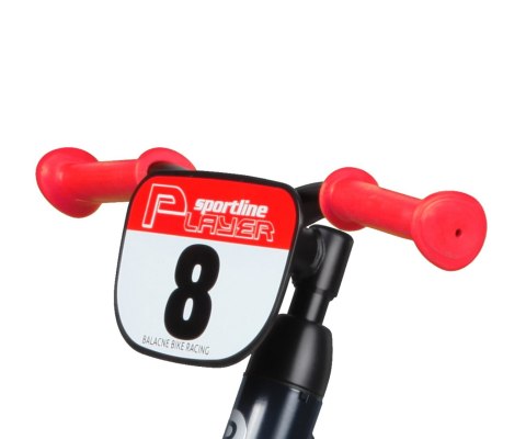 Qplay Qplay Rowerek Biegowy Player Red