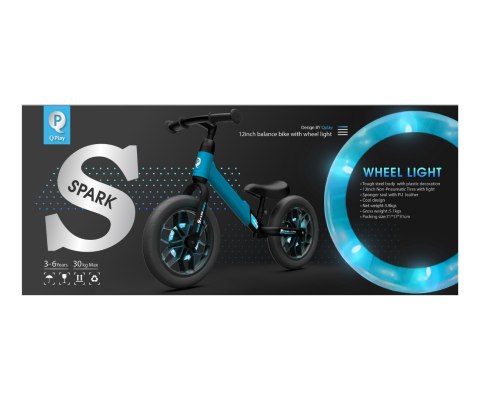 Qplay Qplay Rowerek Biegowy Spark Blue