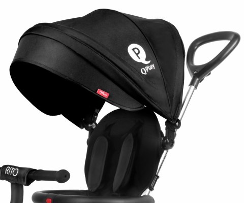 Qplay Qplay Rowerek Trójkołowy Rito Black
