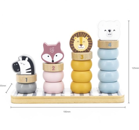 Viga Viga 44022 PolarB Piramidki edukacyjne