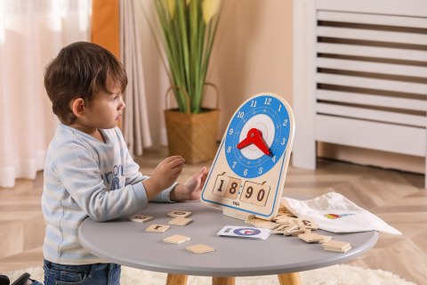 Viga Viga 44547 Drewniany zegar - nauka godzin